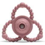 Lorelli Premium СИЛИКОНОВА ГРИЗАЛКА-ДРЪНКАЛКА natural deep pink (10210840002)