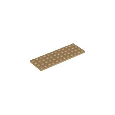 Lego 3029 Dark Tan Plate 4 x 12