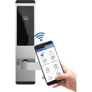 TTLock Хотелска брава , offline - ASD P12-NFC-SA , ANSI заключване (CNL0077)