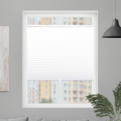 FOA Plisé roleta, s profilom Classic, Tieniaca, Biela, P 151 40 x 110 cm