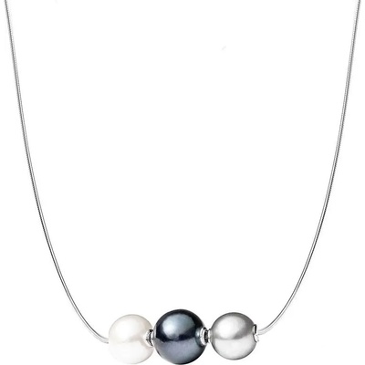 Gaura Pearls Дамско сребърно колие с перли Gaura Pearls SK19220N (SK19220N_)