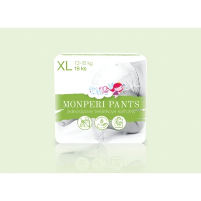 MonPeri nohavičky Pants XL 13-18 kg 18 ks