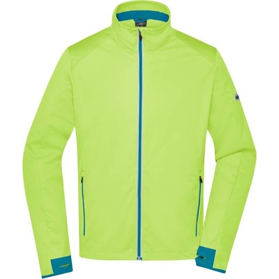 Daiber JN 1126 / Мъжко трислойно софтшел яке - ярко жълто XXL (021126r0405)