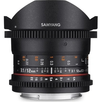 Samyang 12mm T3.1 VDSLR ED AS NCS FishEye Nikon
