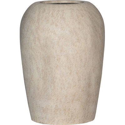 Pottery Pots Kvetináč Lena, béžový travertín, 40 x 48 cm