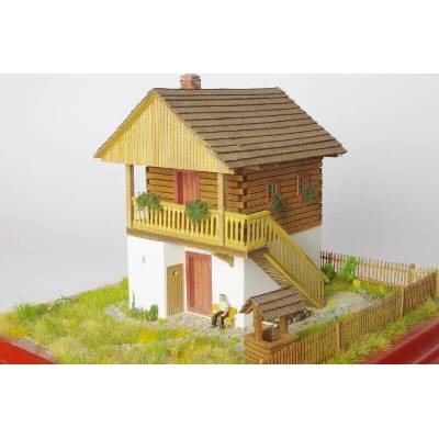 MDS - Modelové domečky Špalek Dvojposchodový domček 1:87