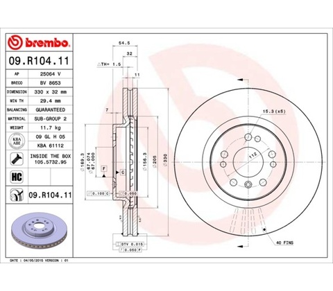 Lambda sonda FAE 77249