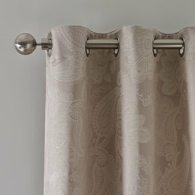Béžové závesy v súprave 2 ks zo žakára 168x229 cm Opulent Jacquard – Catherine Lansfield