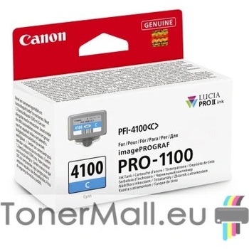 Canon Мастилена касета CANON PFI-4100 Cyan 6778C001AA