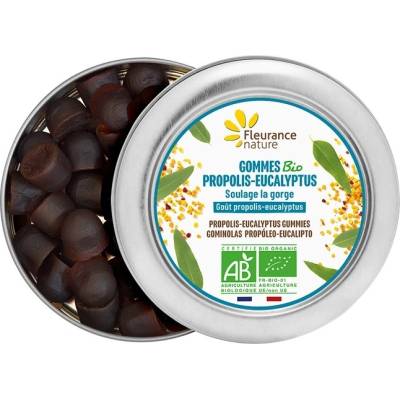Fleurance Nature Био желирани бонбони с прополис и евкалипт, 35 g, Fleurance Nature (141291 (04129) FN)