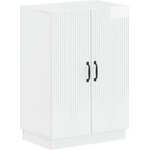 vidaXL Шкаф за обувки HOORN 59, 5 x 39, 5 x 87 см Инженерна дървесина (897309)