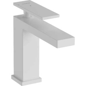 Hansgrohe Tecturis E - Смесител за умивалник с изход, CoolStart, EcoSmart, бял мат 73018700 (73018700)