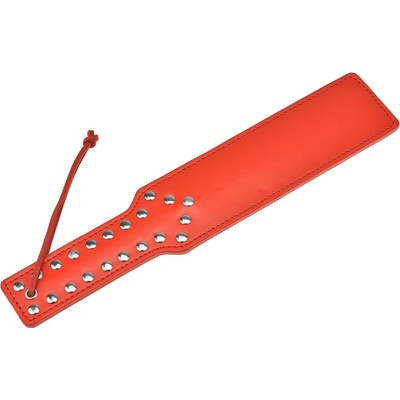 Plácačka s nýty (32cm) - Červená