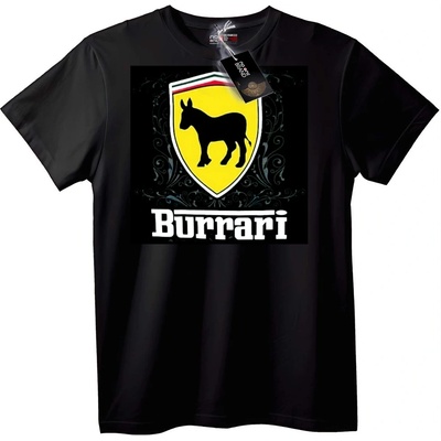 NOONEBRAND Тениска Лого на Бурари магаре - 2XL, White
