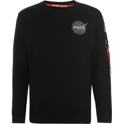 Alpha Industries Блуза Alpha Industries Space Shuttle Sweater - Black
