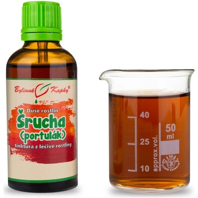 Portulaka kapustová bylinné kvapky tinktúra duša rastlín 50 ml