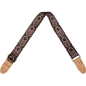 Cascha CUS-VC9 Vegan Cork Green Chevron Колан за укулеле (CUS-VC9)