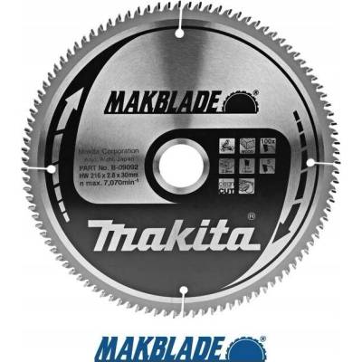 Kotouč pro pokosovou pilu MAKBLADE 216 mm 100 zubů MAKITA