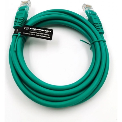 Esperanza EB274G - 5901299951873 Patch, UTP CAT 5E, 2m, zelený