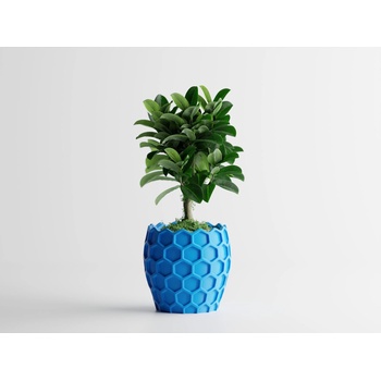 Кашпа Beehavia Малка, 151x151xH146мм- Синя