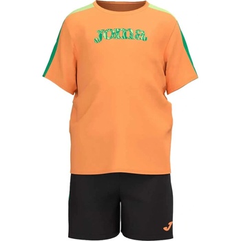 JOMA Kids Camp set - Orange / Black (Orange / Black)