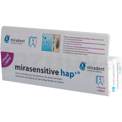 Miradent pre precitlivené zuby Mirasensitive hap + 50 ml