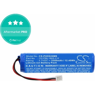 Baterie pro Philips Avent SCD923P, SCD923/26, Avent SCD923, 3350mAh, Li-ion, 3.7V, 1S1PBL1865-2.6, HQ