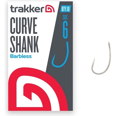Trakker Curve Shank Hooks Barbless vel.6 10 ks
