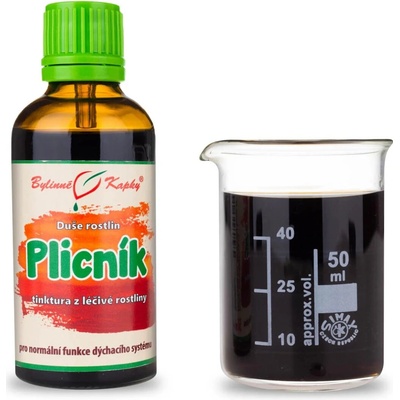 Bylinné kapky Plicník Bylinné kapky tinktura Duše rostlin 50 ml