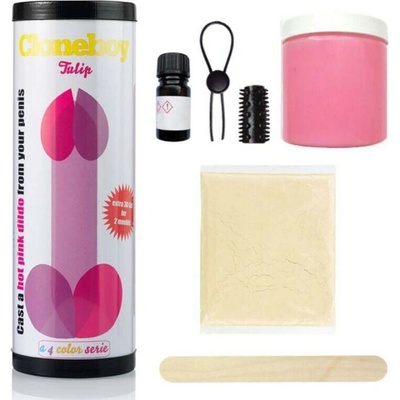 Cloneboy Tulip Set pro odlitek penisu - dildo Hot Pink