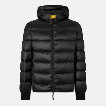 Parajumpers Яке PARAJUMPERS Men's Pharell Water Resistant Duck Down Short Puffer Jacket - Black 541