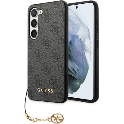 GUESS Гръб Guess 4G Charms Case за Samsung Galaxy S24 Plus - Сив