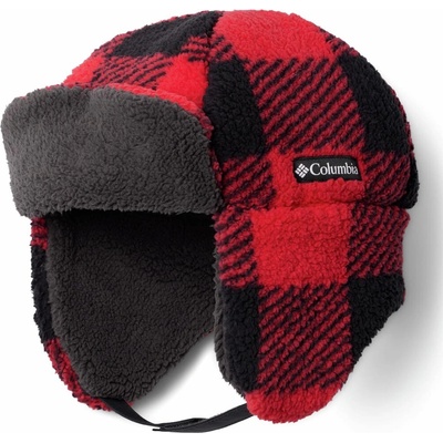 Columbia Rugged Ridge Sherpa Trapper Junior Ušianka Red Lily Check