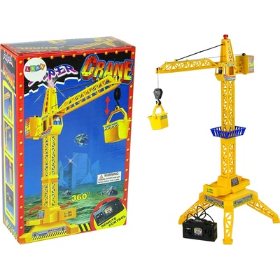 Lean Toys Žeriav s pohyblivým ramenom na diaľkové ovládanie