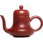 HARAHU Чайник zh-37636 - Кафяво / Червено kp37636
