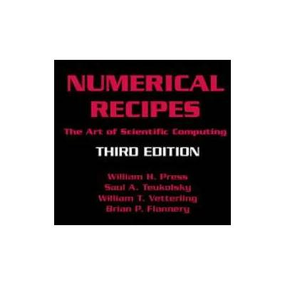Numerical Recipes 3rd Edition
