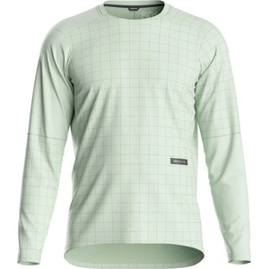 Ortovox Мъжка фланелка с дълъг ръкав за колоездене Ortovox Sequence Trail Jersey L/S Cycling jersey - Green Acid - размер XL (056-4088-0414)