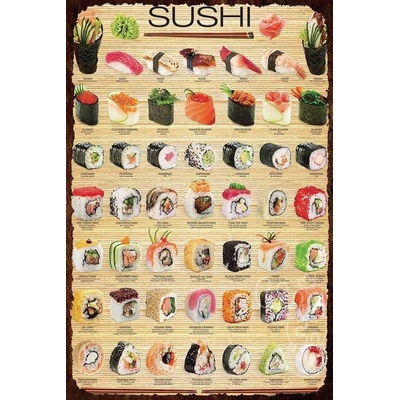 Ceduľa Sushi
