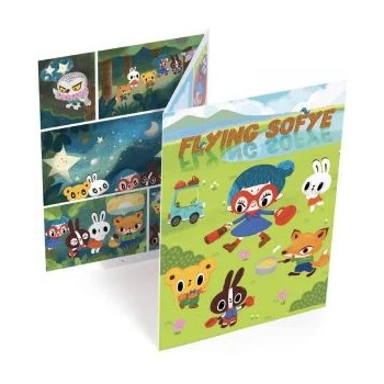 Image 1 of DJECO - Комплект за декорация с ваденки - Летящата Софи (DJ09558)