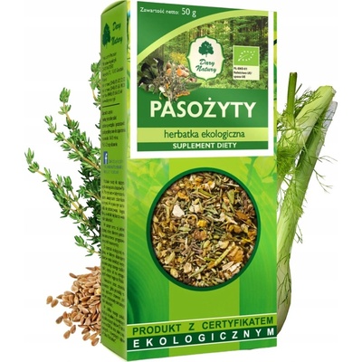 Dary Natury Bylinný čaj Paraziti EKO 50 g