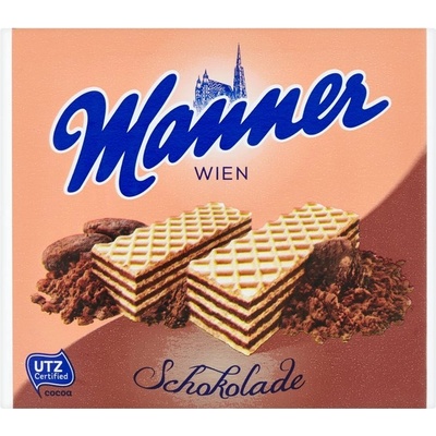 Manner Шоколадови вафли Manner Choco 75 г
