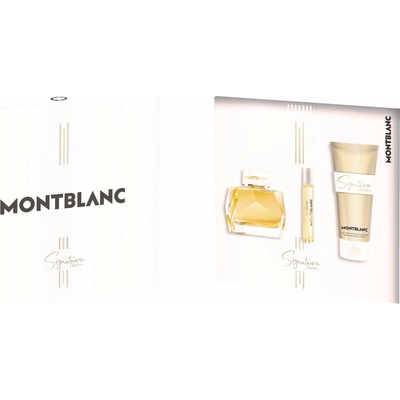 Mont Blanc КОМПЛЕКТ MONTBLANC Signature Absolue Eau De Parfum + Travel Spray + Body Lotion Eau de Parfum дамски 90ml
