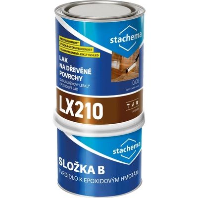 Lignofix epoxidový dvousložkový lak S1300 5 l lesk