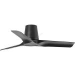 Faro Barcelona Faro 33827wt-Вентилатор за таван hey tub s черен Ø 90 см wt + дистанционно управление (fa33827wt)
