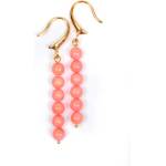 Dannyra Обици с розови коралчета 2 Dannyra Jewels