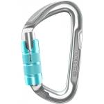 Edelrid Заключващ се карабинер Edelrid Pure Triple III Locking carabiner - Silver - размер One Size (340-0045-0211)