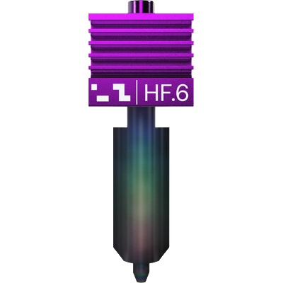 E3D High Flow ObXidian 500 пълен HotEnd за Bambu Lab P2S и серията H2 - 0, 6 mm (BAMBU-HF-OBD-H2-P2-0600-SPK)