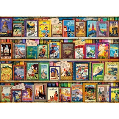 Ravensburger Aimee Stewart Vintage cestovní sprievodcovia 500 dielov