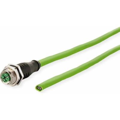 Metz Connect 142M2X20005m 12 CAT 6A S/FTP 0,5m zelený
