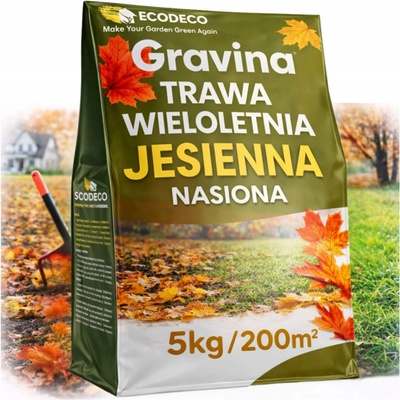 Semená trávy Eco Deco zmes tráv 5 kg pre suché oblasti